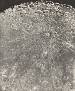 Photographie Lunaire Rayonnement de Tycho - Phase Croissante,1899 (photo) - Moritz & Puiseux Pierre Henri (1855 1928) Loewy