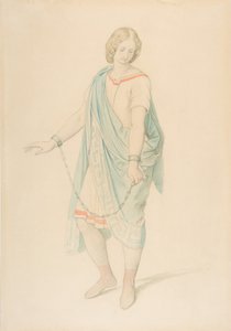 La soprano Karoline Hetzenecker dans le rôle de Sesto dans La Clémence de Titus - Moritz Ludwig von Schwind