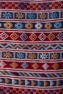 Tapis, détail