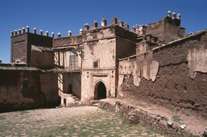 Vue extérieure de la Kasbah de Thami El Glaoui - Moroccan School
