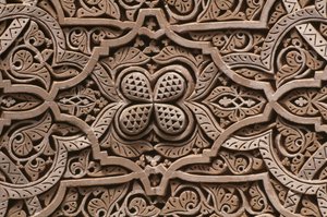 Kasbah de Thami El Glaoui, stuc, détail
