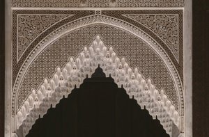 Kasbah de Thami El Glaoui, stuc, détail