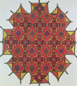 Textile avec motif géométrique