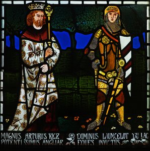 Le roi Arthur et Sir Lancelot, 1862