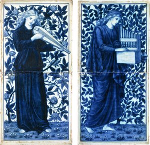 Ensemble de Quatre Pièces de William Morris Co, vers 1900
