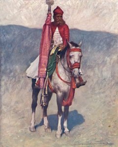 Un cavalier de Jaipur, 1903