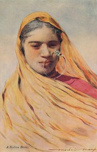 Une mariée indigène