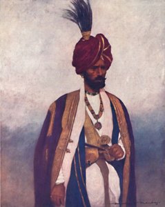Un soldat de Son Altesse Dogra Sowar - Mortimer L Menpes
