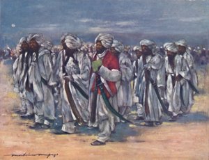 Chefs Baluches au Jour du Durbar - Mortimer L Menpes