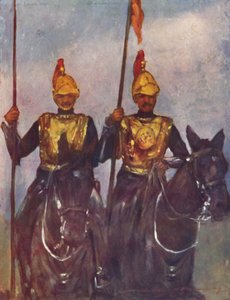 Garde du corps de Son Altesse Dogra Sowar Kashmir, 1903 - Mortimer L Menpes