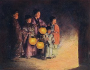 À la lumière de la lanterne - Mortimer L Menpes