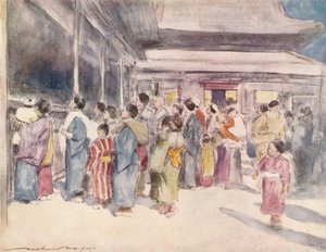 Spectateurs, vers 1887, 1901 - Mortimer L Menpes
