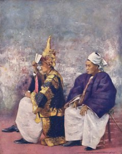 Chefs Shan regardant le Durbar