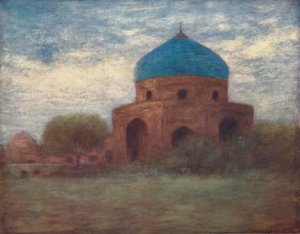 Le dôme de porcelaine, Amritsar, 1903 - Mortimer L Menpes