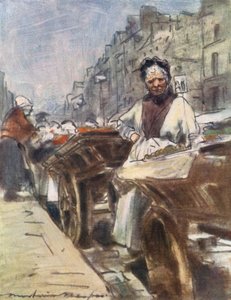 Un vendeur de fruits