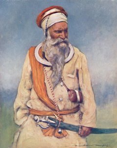 Un guerrier sikh, 1903