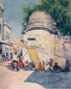 À un coin de rue, Amritsar, 1905
