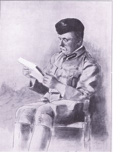 Colonel French, illustration de Après Pretoria : La guerre de guérilla, 1902