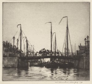 Pont, Rotterdam (Chioggia : Bateaux de Pêche)