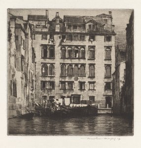 Chargement de barges - Mortimer Menpes