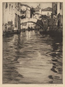 Reflets, Venise (Pont de Luciano, Grand Canal)