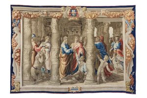 Saint Pierre guérit le paralytique - Mortlake Tapestry Manufactory