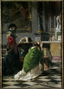 Les hommes sont dans le champ ! Souvenir de Venise - Mose Bianchi