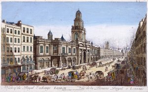 Bourse royale, 2ème extérieur, Londres, 1761 - Mothey Lairee