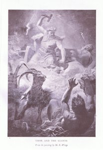 Thor et les Géants - Mårten Eskil Winge