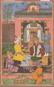 Un festin dans un pavillon, vers 1620