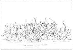 Danse du chien des Sioux