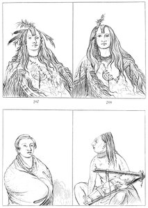 Flatheads, Nez Perces et Chinooks, 1841 - Myers and Co