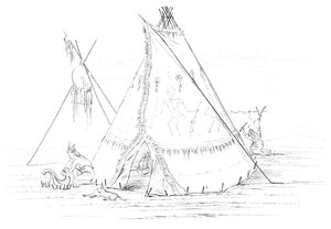 Teepee, 1841