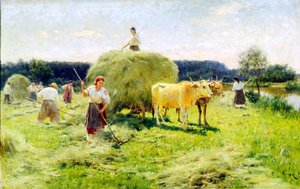 Fauchage, 1907