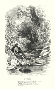 William Wordsworth : Nutting - Myles Birket (after) Foster