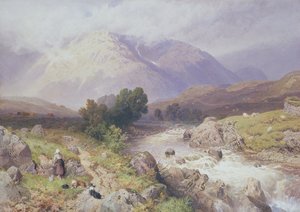 Scène des Highlands près de Dalmally, Argyll