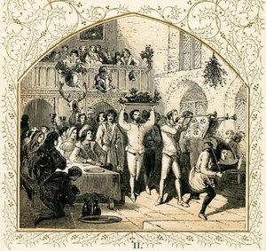 Présentation de la tête de sanglier - Myles Birket Foster