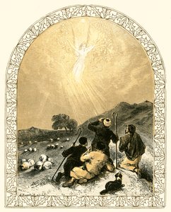 Bergers et ange - Myles Birket Foster