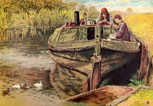 La barge Providence