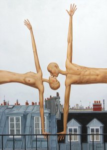 Un baiser sur un toit parisien - Myriam Feuilloley