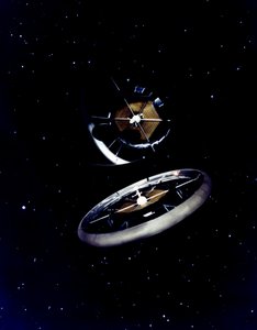Modèle de la colonie torus, vers les années 1970
