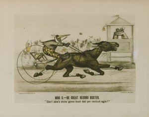 Mud S. - Le grand recordman - N. & Ives J.M.(1824 95) (after) Currier