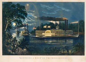 "Rounding a Bend" sur le Mississippi – Le Salut d