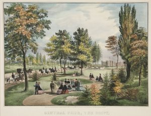 Central Park - La promenade