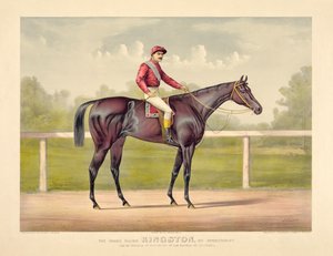 Grand coureur Kingston par Currier & Ives