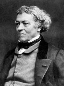 Jean-Baptiste Camille Corot (1796-1875) peintre français, photo de Nadar, vers 1860