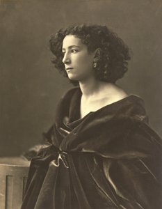 Sarah Bernhardt (1844-1924) actrice française, photo par Gaspard-Félix Tournachon alias Nadar - Nadar