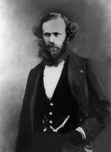 Arsène Houssaye (1815-1896) écrivain français, photo par Gaspard Félix Tournachon dit Félix Nadar (1820-1910)