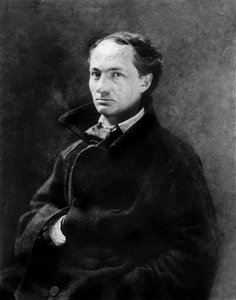 Charles Baudelaire (1821-1867) jeune, vers 1850, photo par Gaspard Félix Tournachon dit Félix Nadar (1820-1910) collection BNF - Poète français Charles Baudelaire (1821-1867) jeune, vers 1850, photo par Nadar