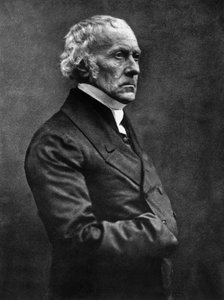 François Guizot (1787-1874) historien et homme politique français, photographié par Nadar, avril 1850